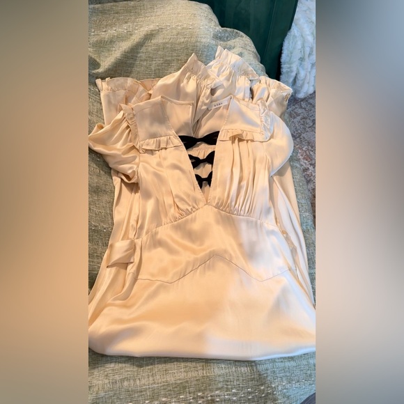 DOEN LORELEI SILK DRESS IN MOTHER OF PEARL, size XS, brand new, never worn. - Picture 12 of 16